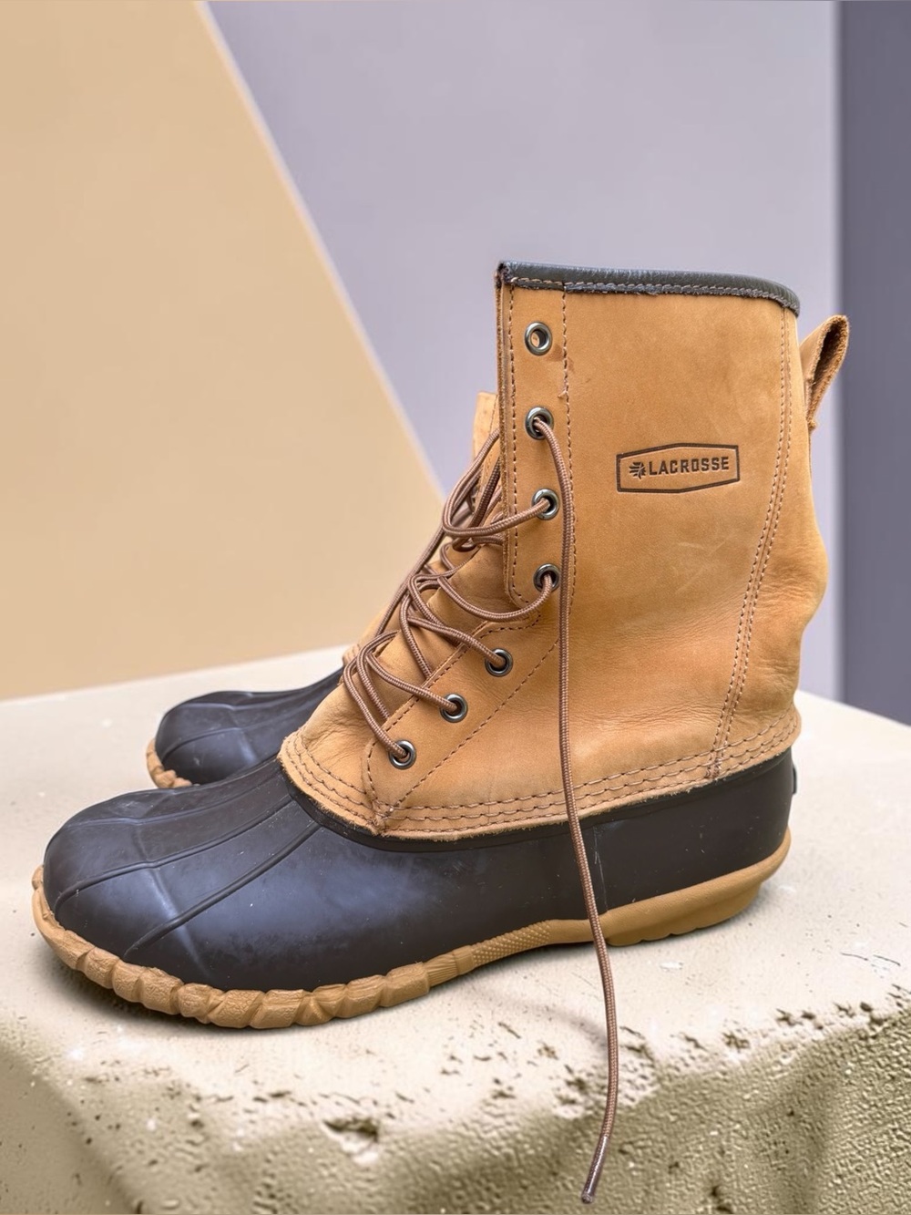 Lacrosse Men's uplander II 10" SR Waterproof Brown Boot Size 12